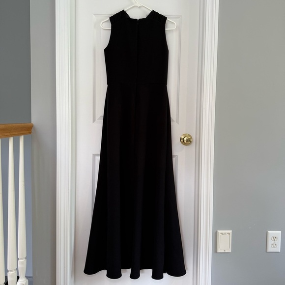 Shoshanna Midnight Genesis Beaded Sleeveless Maxi Dress Size 2 Black - Picture 4 of 10